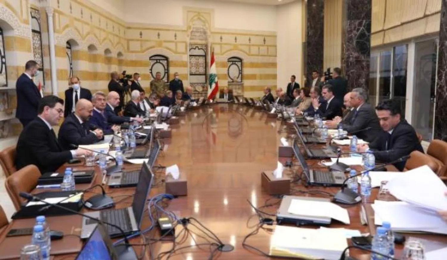 جلسة مجلس الوزراء اللبناني (الوكالة الوطنية للإعلام)