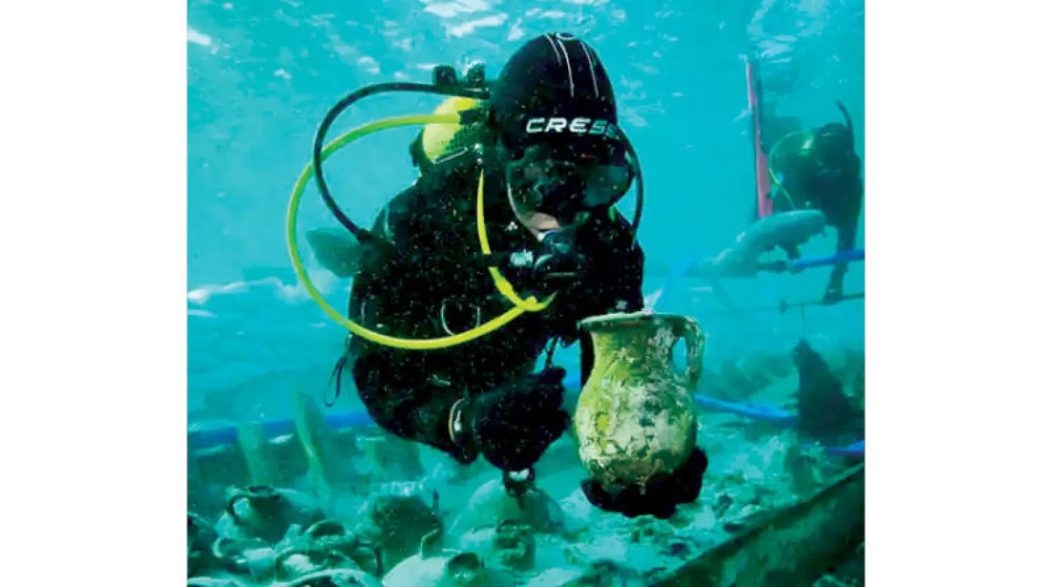 اكتشاف كنوز في حطام قارب من القرن الرابع الميلادي