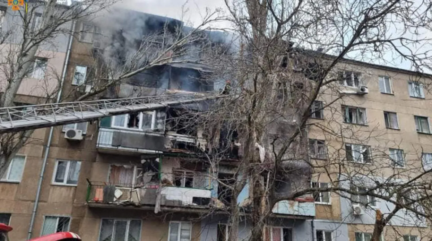 مدينة مايكوليف على البحر الأسود التي ما زالت في مرمى المدفعية الروسية منذ بداية الغزو (أ.ف.ب)