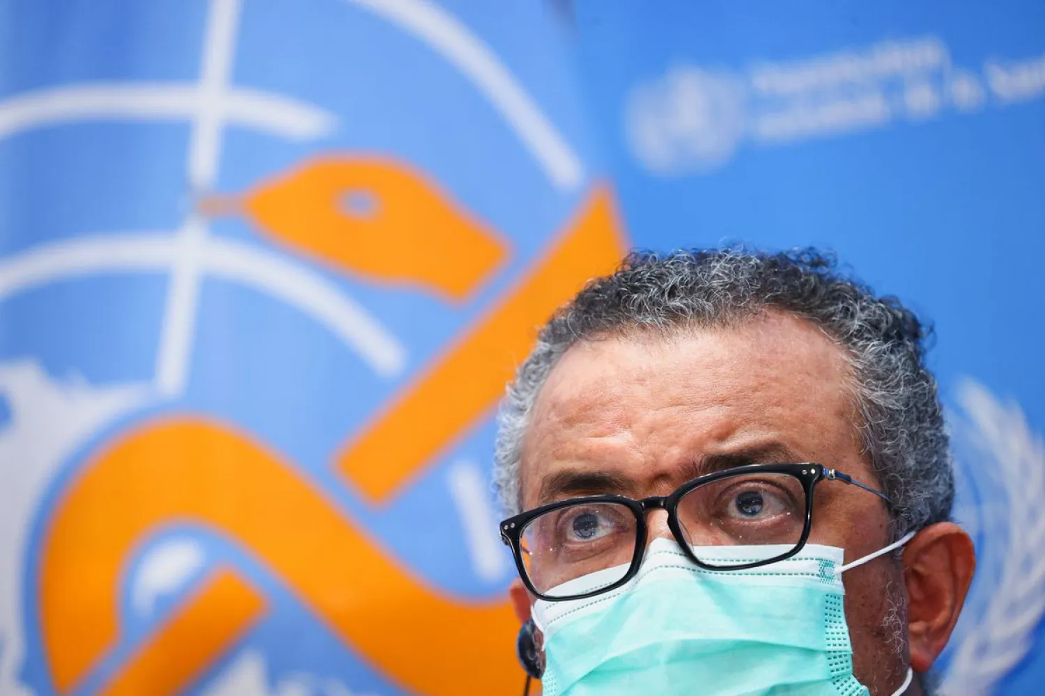 Tedros Adhanom Ghebreyesus, Director-General of the World Health Organization (WHO), attends a news conference in Geneva, Switzerland, December 20, 2021. (Reuters)