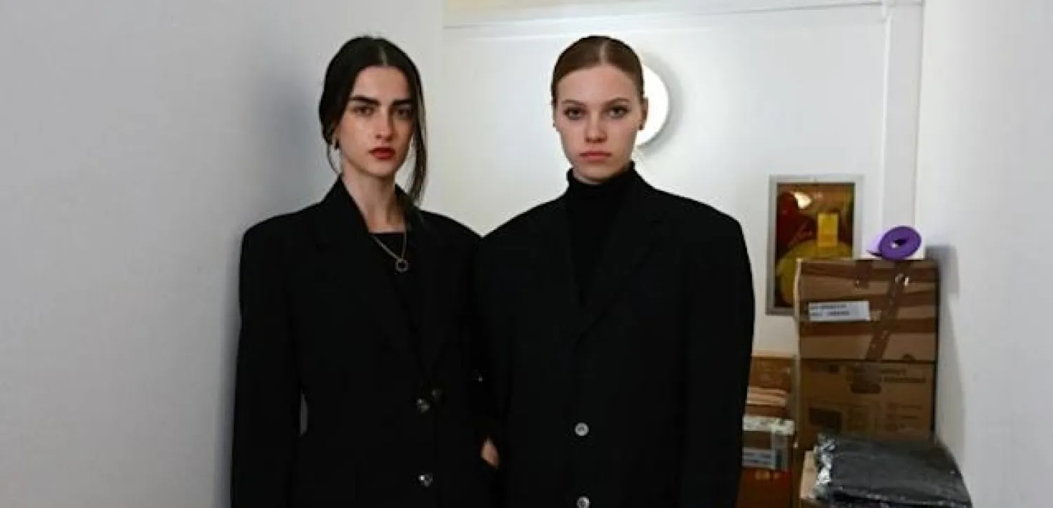 When Valya Fedotova's family fled Ukraine, her father stayed behind with the cat. MIGUEL MEDINA AFP
