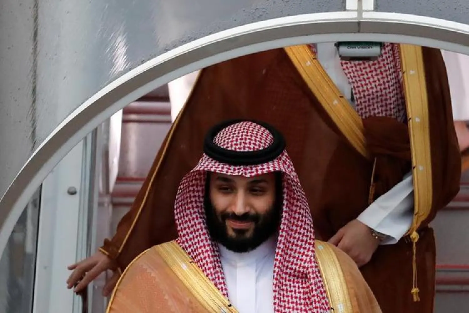 Saudi Arabia's Crown Prince Mohammed bin Salman arrives ahead of the G20 leaders summit in Osaka, Japan June 27, 2019. REUTERS/Jorge Silva - 