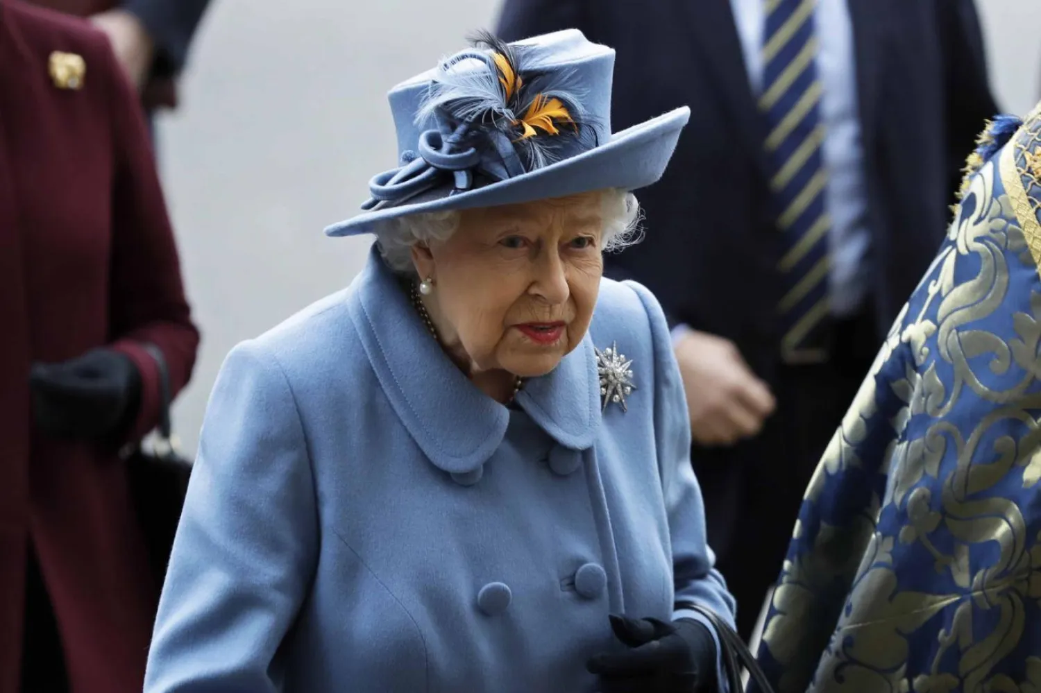 Kraliçe II. Elizabeth, 20 Şubat'ta Kovid-19'a yakalanmıştı (AP)


