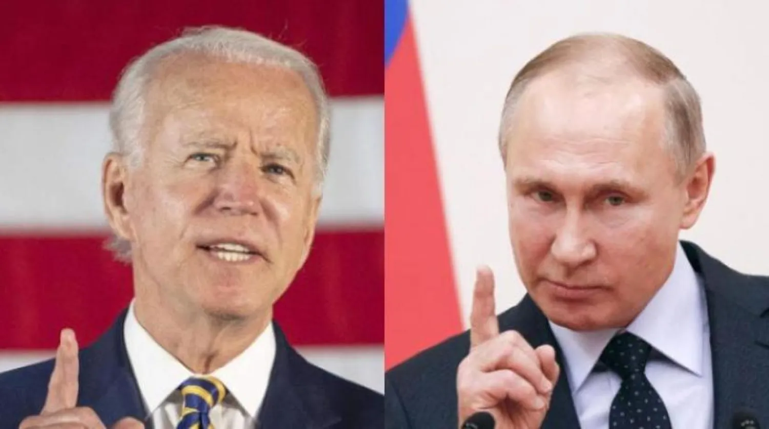 Rusya Devlet Başkanı ı Vladimir Putin ve ABD Başkanı Joe Biden (AFP)