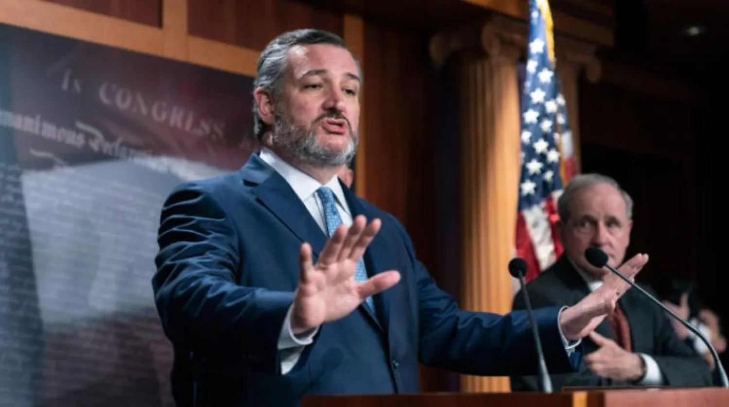 Republican Senator Ted Cruz, one of the fiercest critics of Biden's Iran policy. (AP)  

 