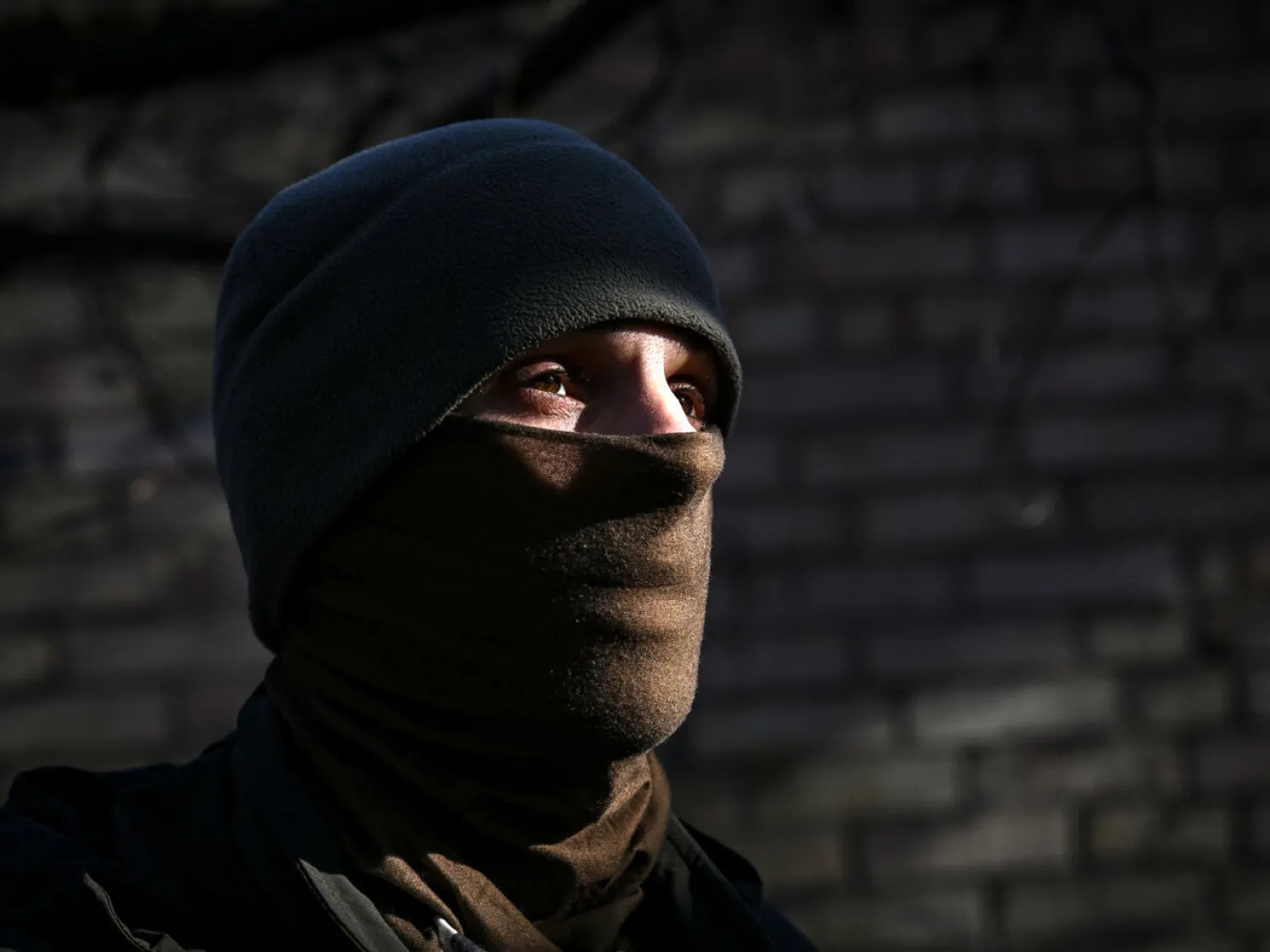 What he saw on his TV screen made him so angry, Pierre says, he decided to set off for Ukraine the very next day. ARIS MESSINIS AFP
