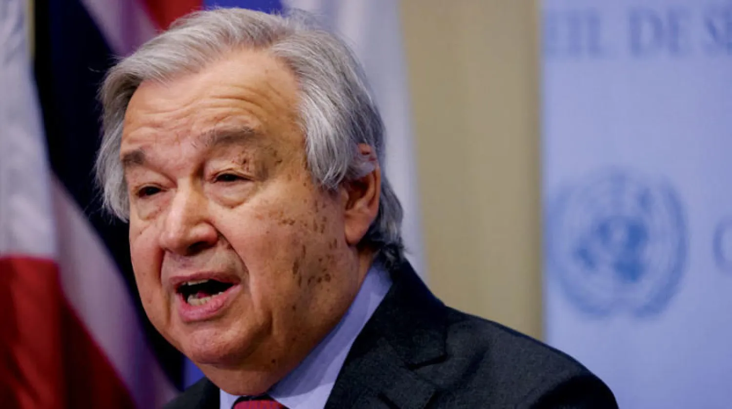 غوتيريش: الغزو الروسي يشكل انتهاكاً لميثاق الأمم المتحدة (رويترز)