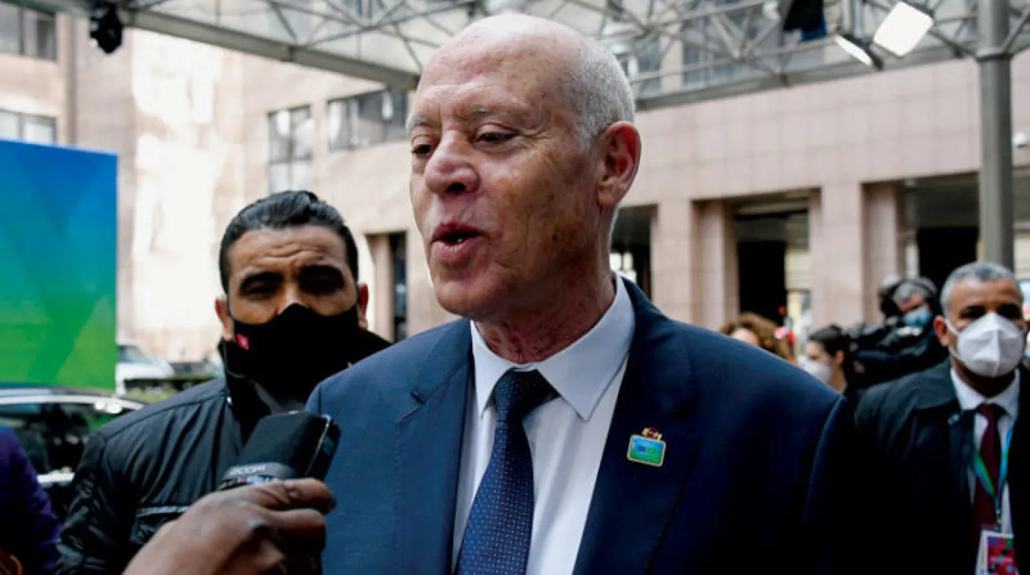 الرئيس قيس سعيد (رويترز)