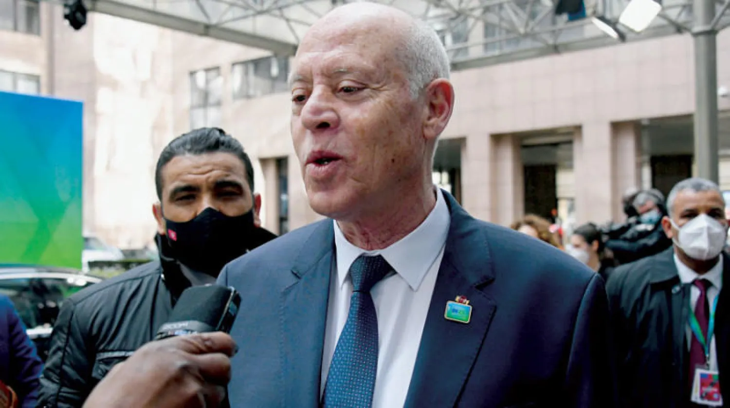 الرئيس قيس سعيد (رويترز)