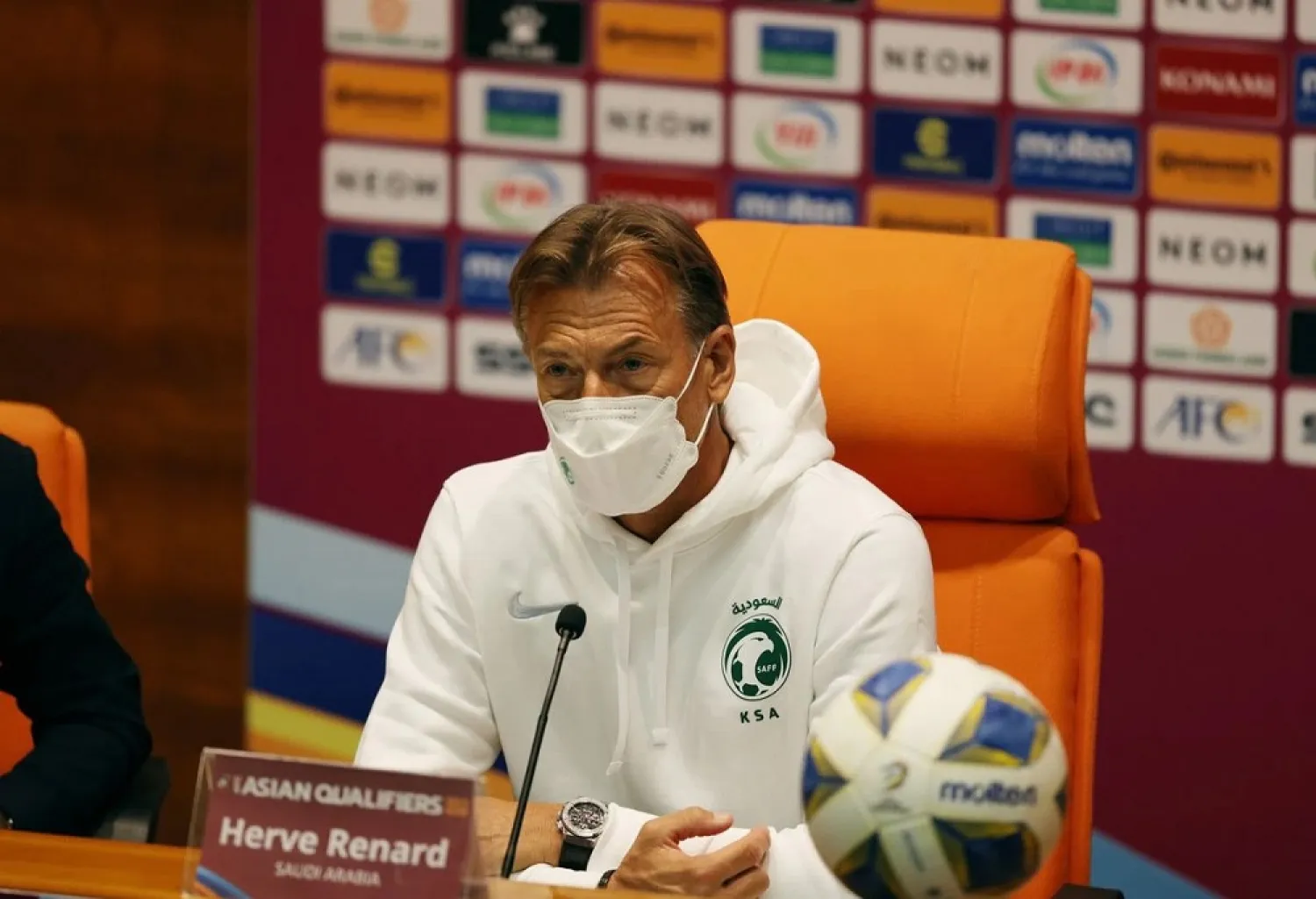 Saudi Arabia coach Herve Renard. (Reuters)
