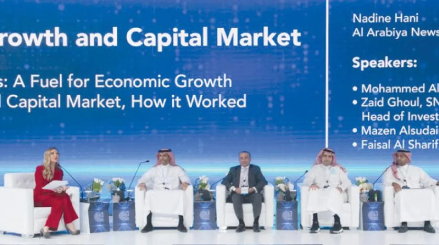 The Saudi Capital Market Forum was held in Riyadh on Tuesday. (Asharq Al-Awsat)