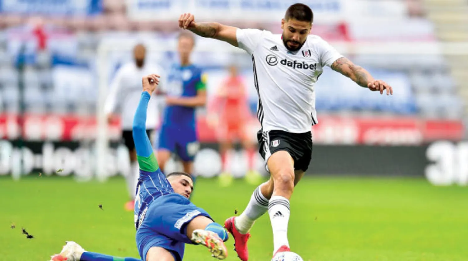 مهاجم فولهام ألكسندر ميتروفيتش سجل 35 هدفاً هذا الموسم ليصبح هداف دوري الدرجة الأولى (غيتي)