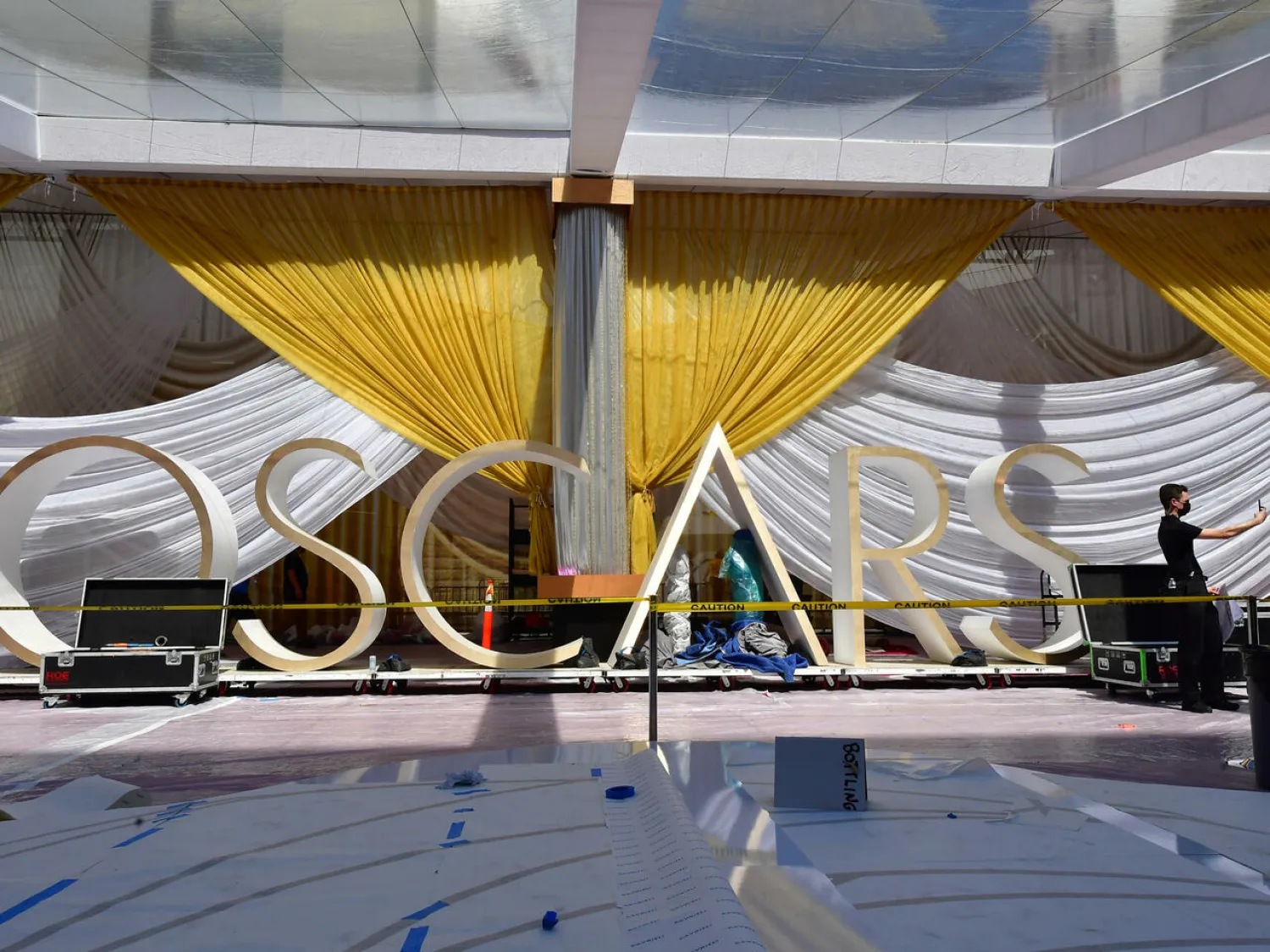 Hollywood is getting ready for the 94th Oscars Frederic J. BROWN AFP

