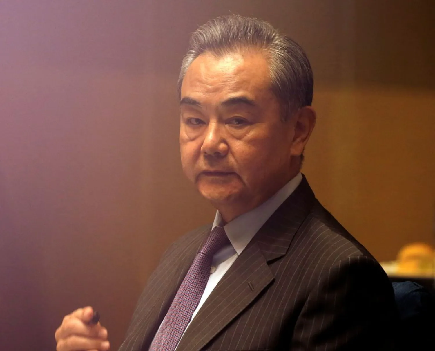 China's Foreign Minister Wang Yi listens during a meeting in Manila, Philippines January 16, 2021. Francis Malasig/Pool via REUTERS/File Photo

