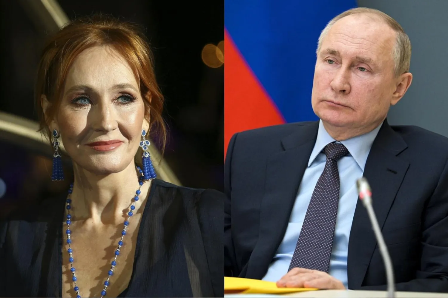 J.K. Rowling, Vladimir Putin'in kendisini savunmasına tepki gösterdi (Fotoğraflar: AP)

