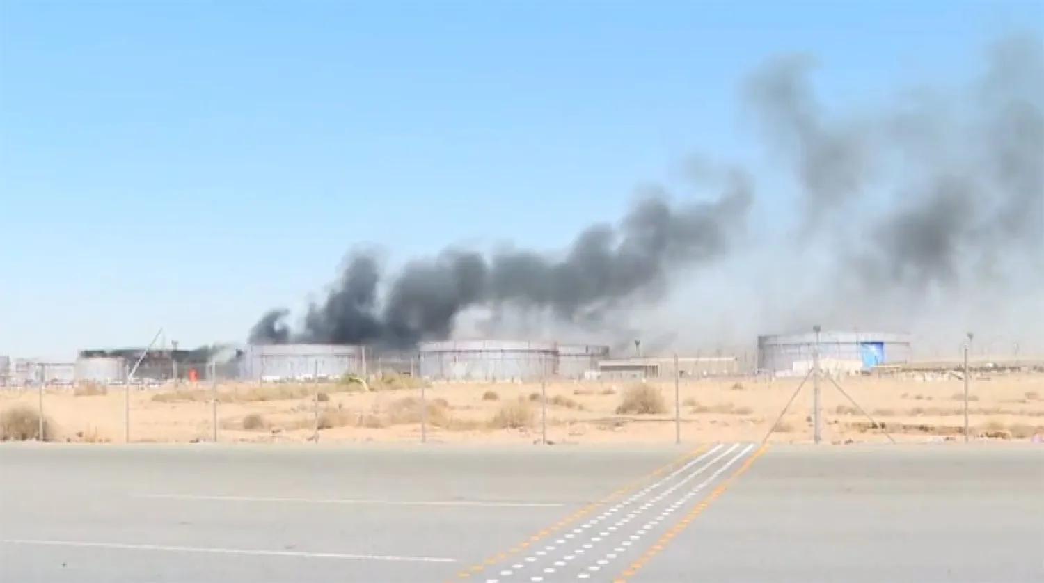 بعد حادثة الاعتداء... تلاشي السحب الدخانية في جدة