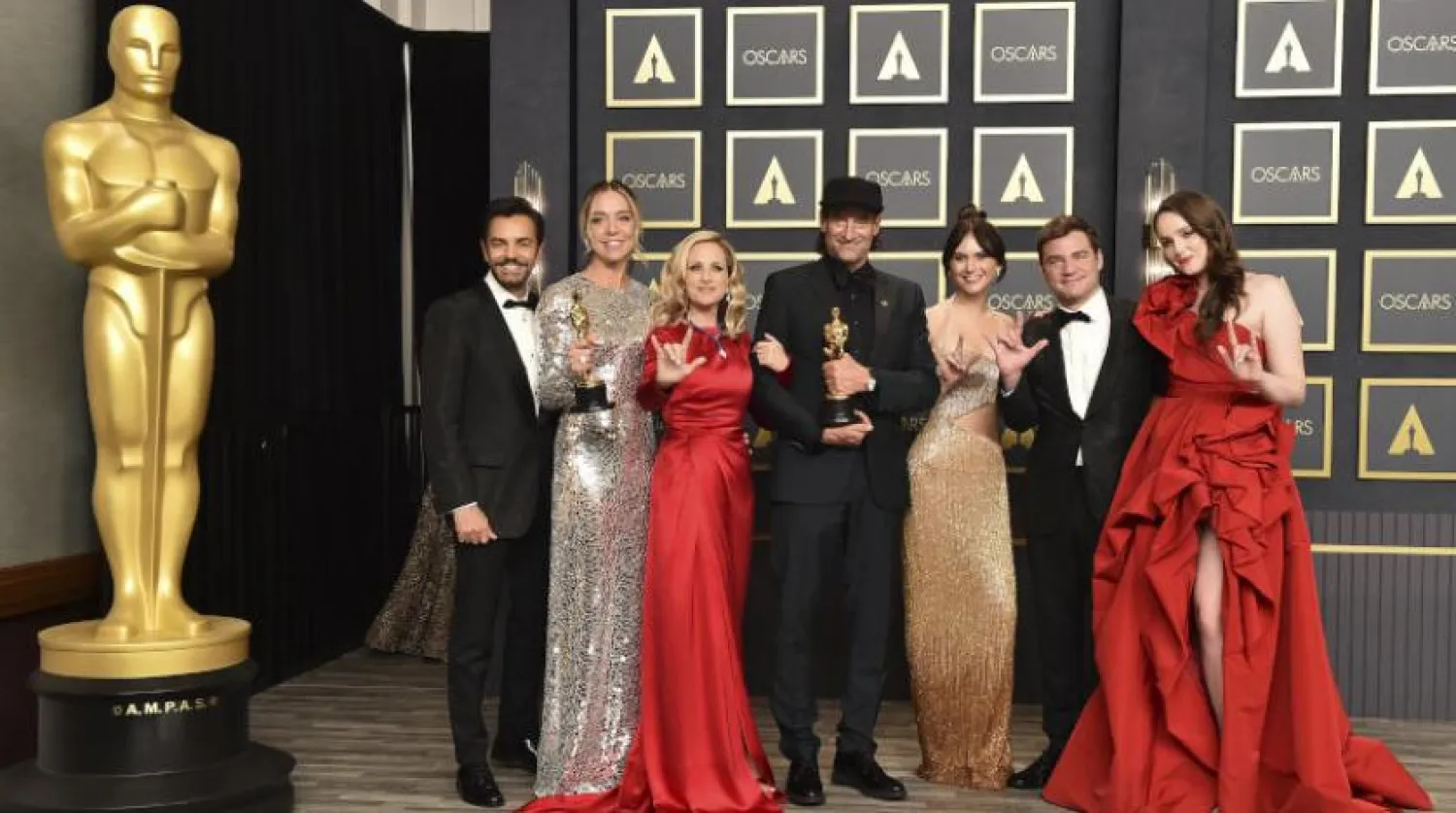 94. Akademi Ödülleri'nde "En İyi Film" film ödülünü "CODA" kazandı (AP)