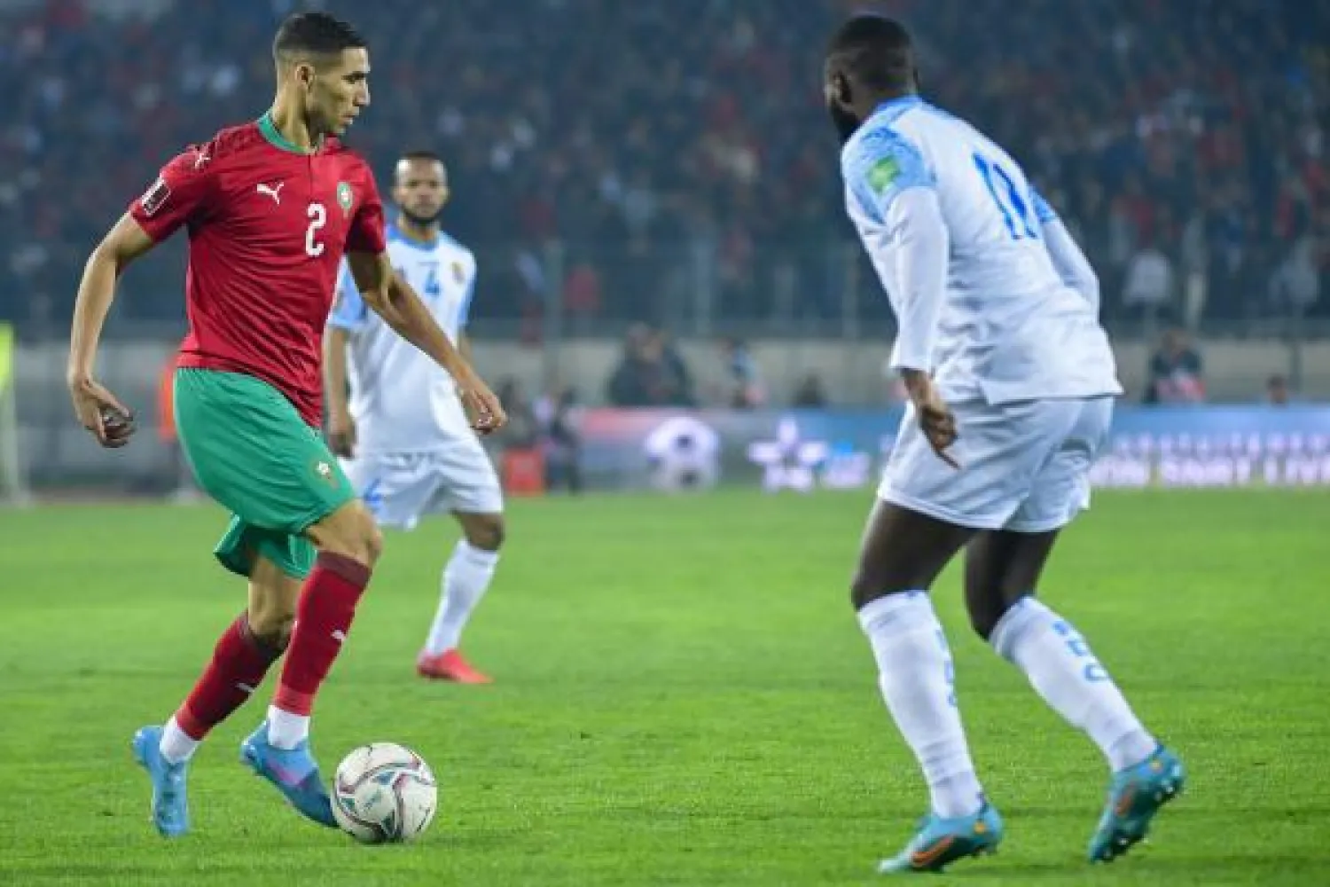 المغرب يحجز مقعده في «مونديال قطر» بعد فوز ساحق على الكونغو