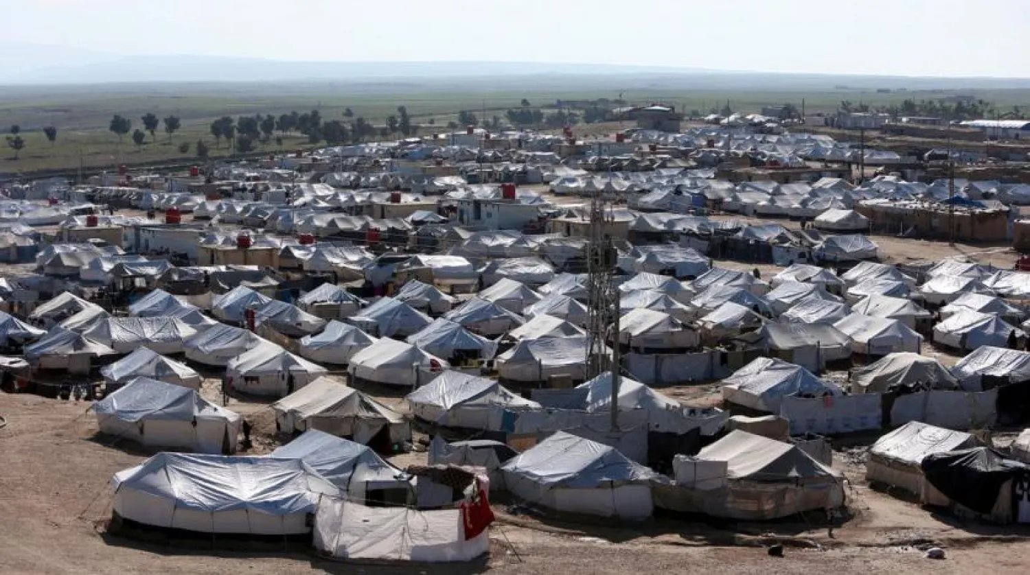 A general view of al-Hol displacement camp in Hasakah governorate, Syria April 2, 2019. REUTERS/Ali Hashisho/File Photo/File Photo
