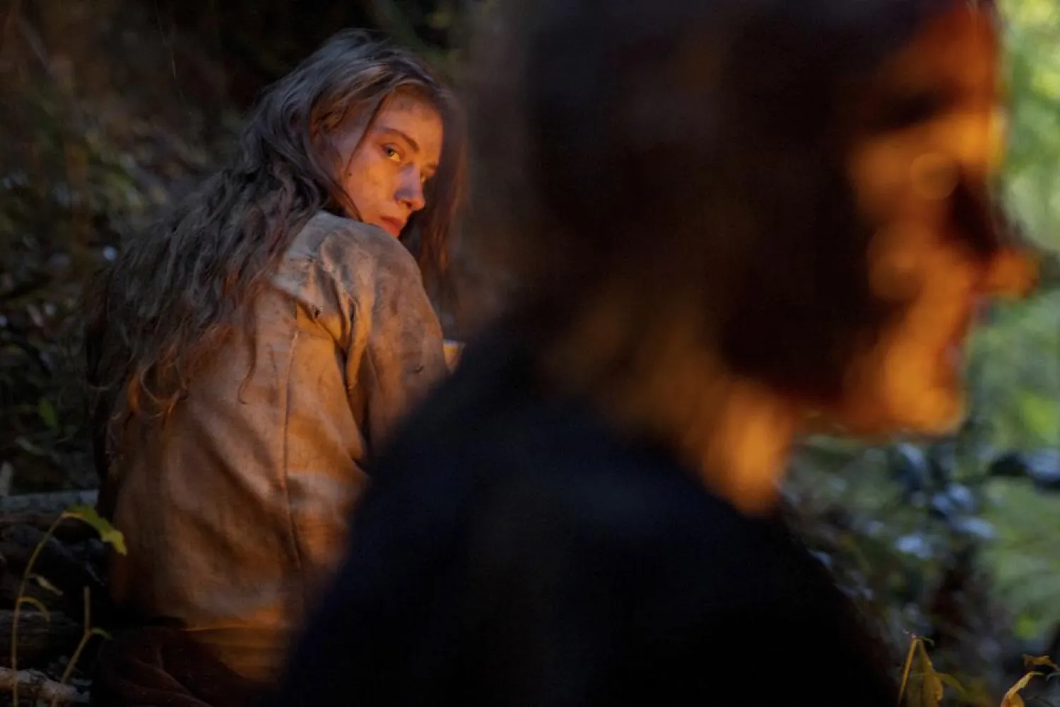 This image released by Focus Features shows Sara Klimoska and Anamaria Marinca in a scene from "You Won’t Be Alone. (Focus Features via AP)