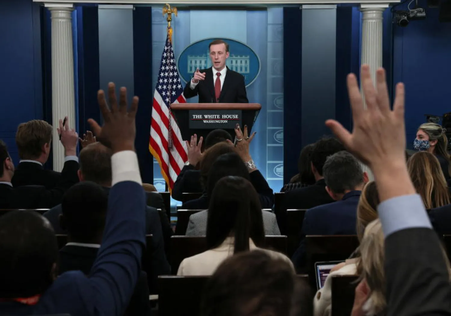 مستشار الأمن القومي للبيت الأبيض جايك ساليفان (رويترز)