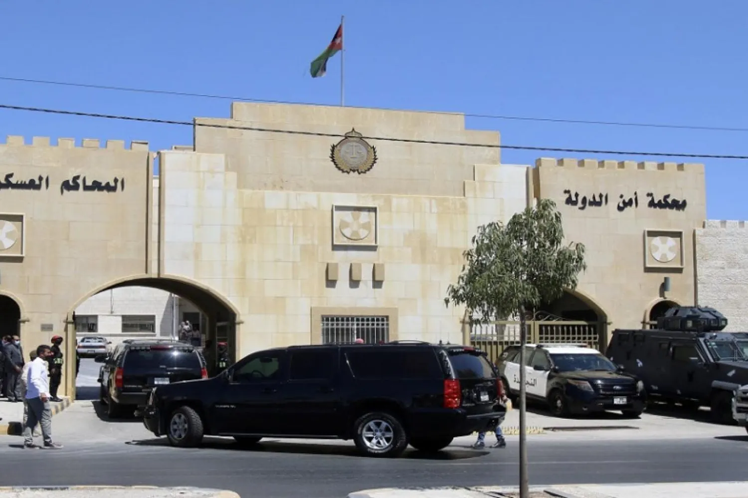 ‘Fitne’ davasında sanıklar, Ürdün Devlet Güvenlik Mahkemesi’nde yargılandı.  (The Independent Arabia-Salah Melkavi)