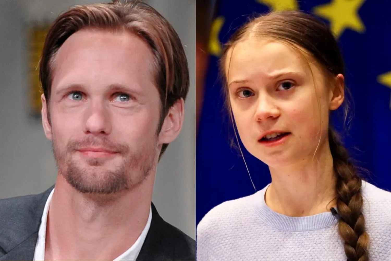 Alexander Skarsgård röportajda Greta Thunberg'in "modern zamanların Viking'i" olduğunu söyledi (Fotoğraflar: AP)