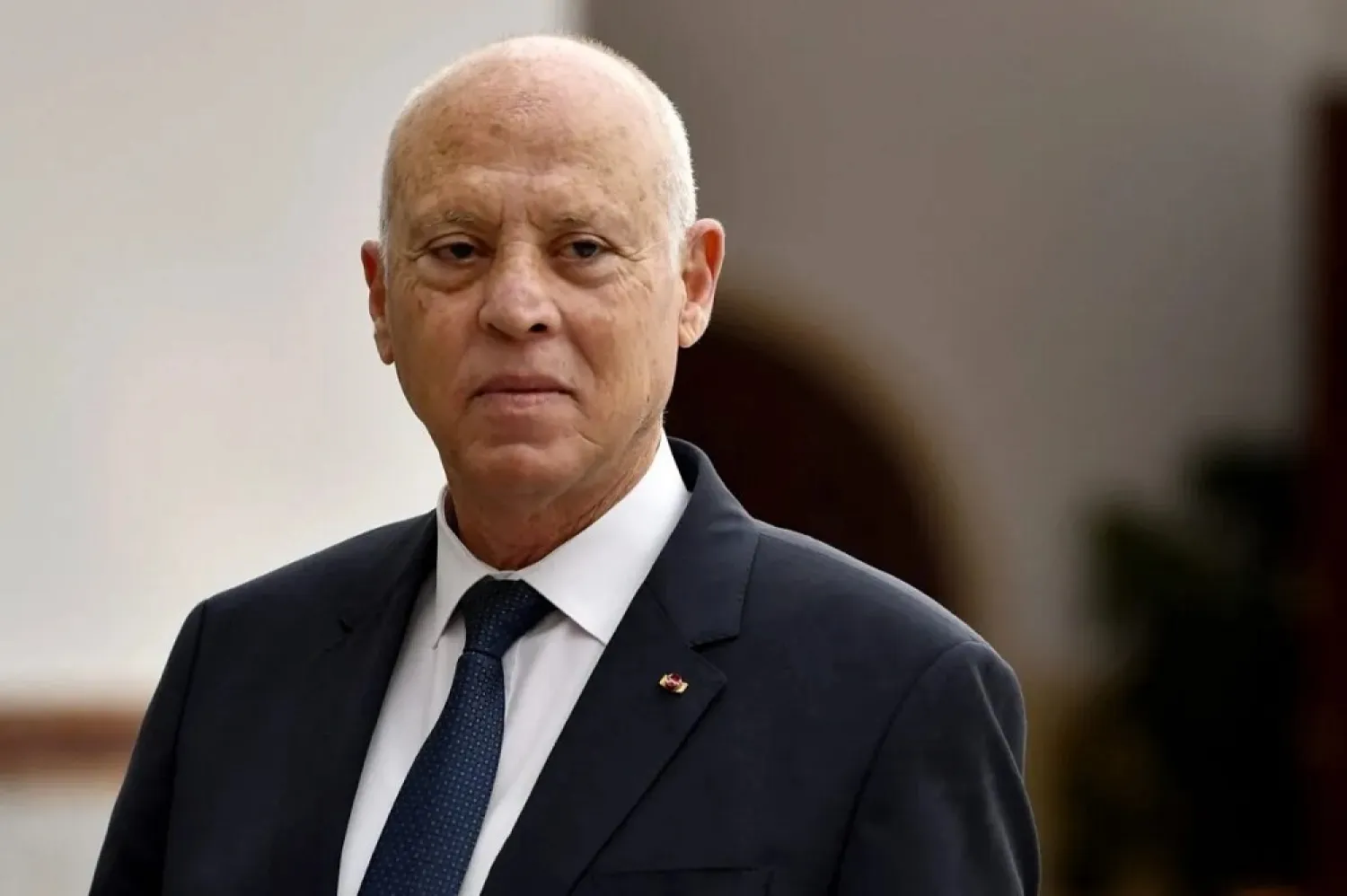 Tunisia's President Kais Saied. (Getty Images)