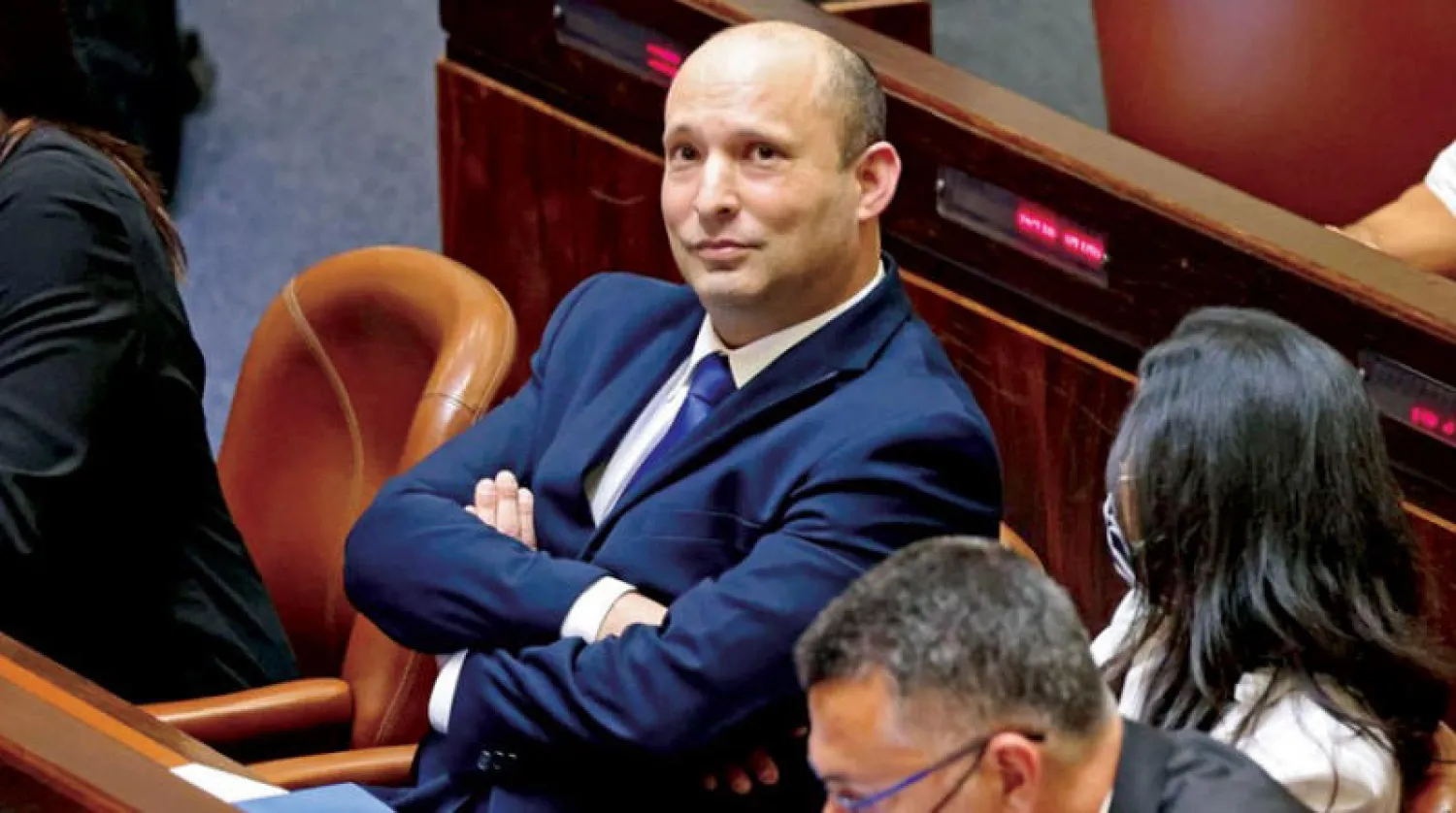 رئيس الوزراء الإسرائيلي نفتالي بنيت (أ.ف.ب)