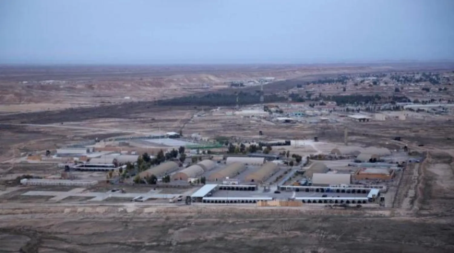 قاعدة عين الأسد الجوية (أ.ب)