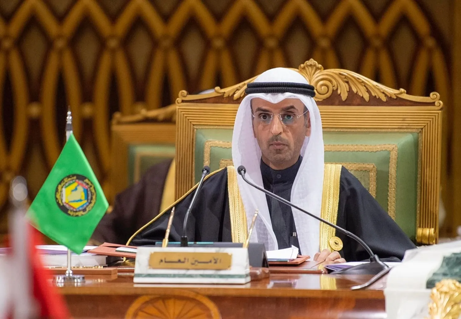 Secretary-General of the Gulf Cooperation Council (GCC) Dr. Nayef Al-Hajraf. (SPA)