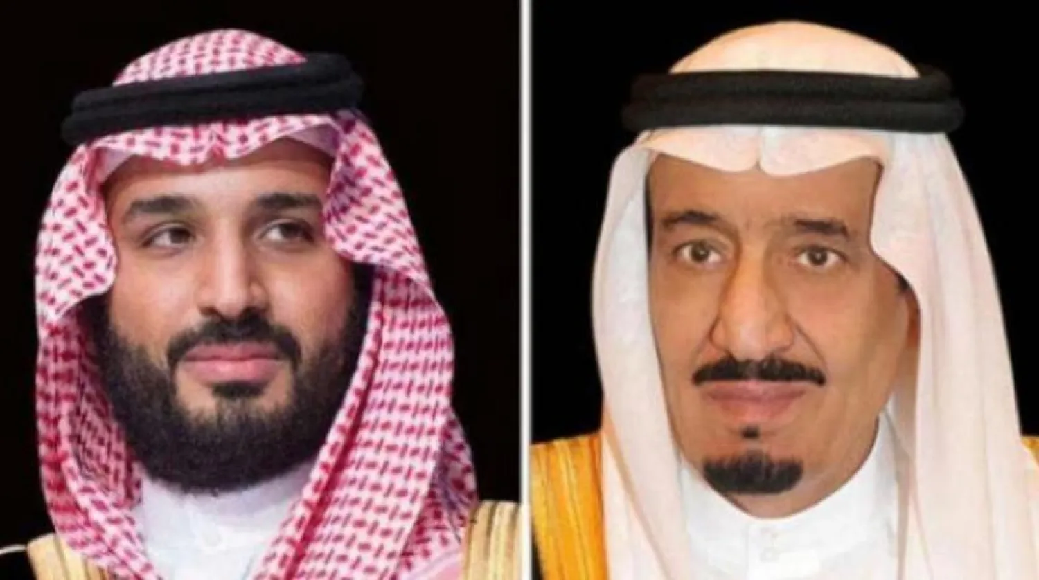 King Salman Abdulaziz and Crown Prince Mohammed bin Salman. (SPA)