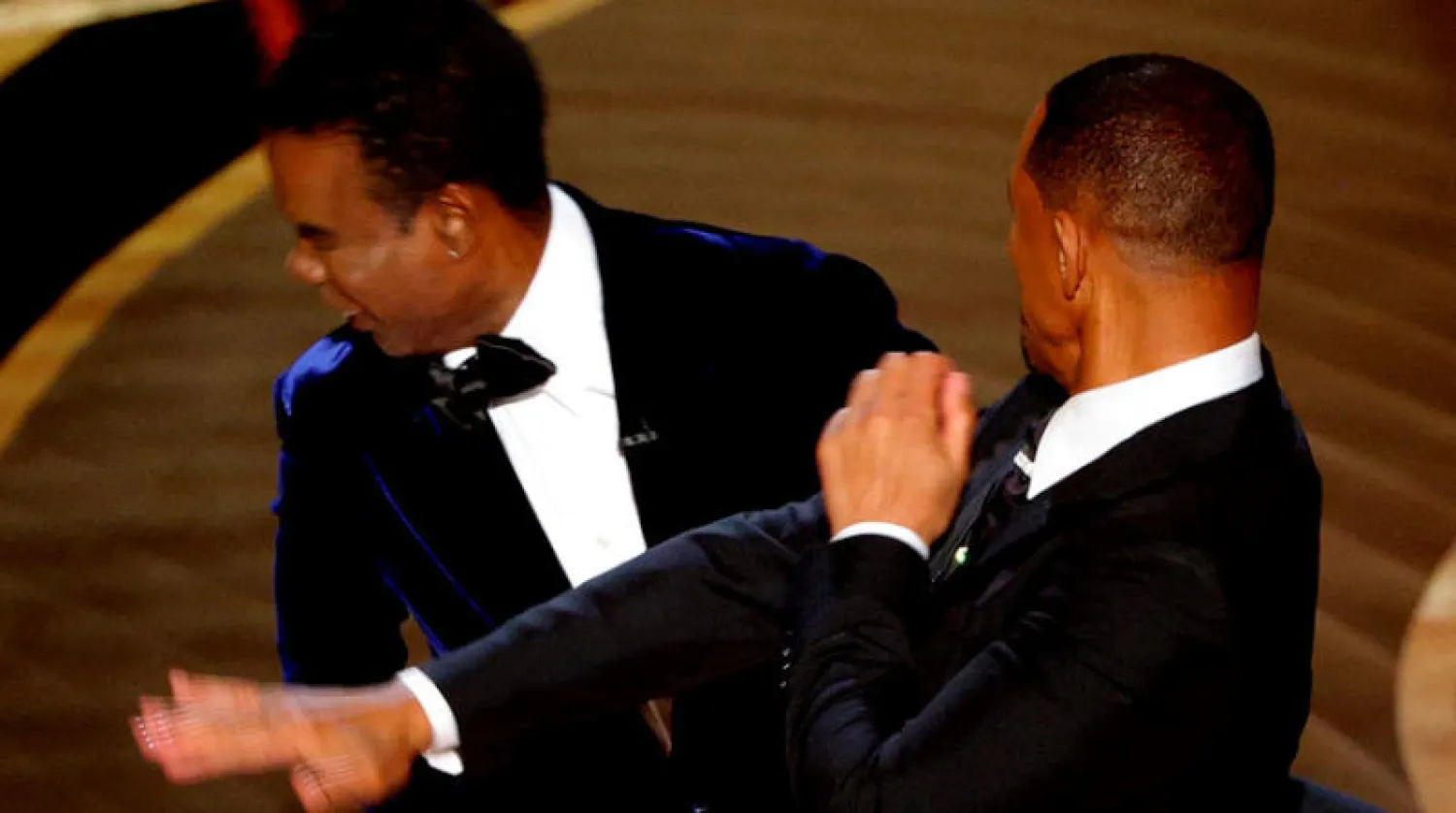 ويل سميث يصفع الكوميدي