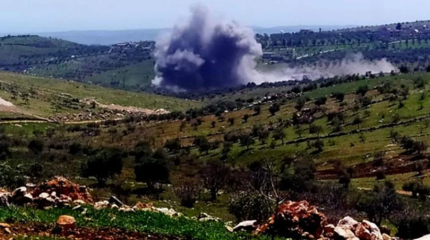 Russian air raids on Jabal al-Zawiya, south Idlib (Idlib News)
