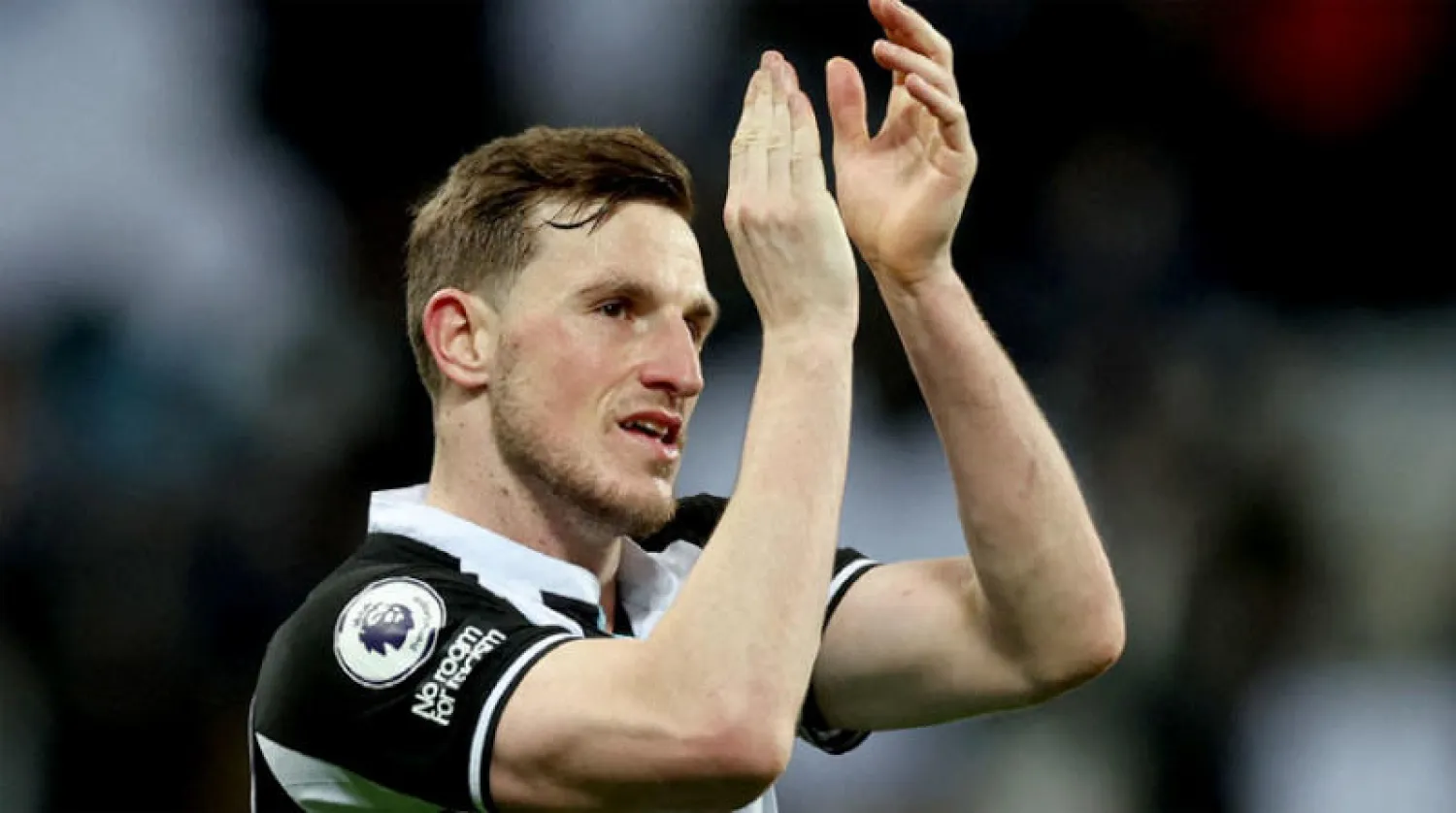 كريس وود مهاجم نيوكاسل(رويترز)