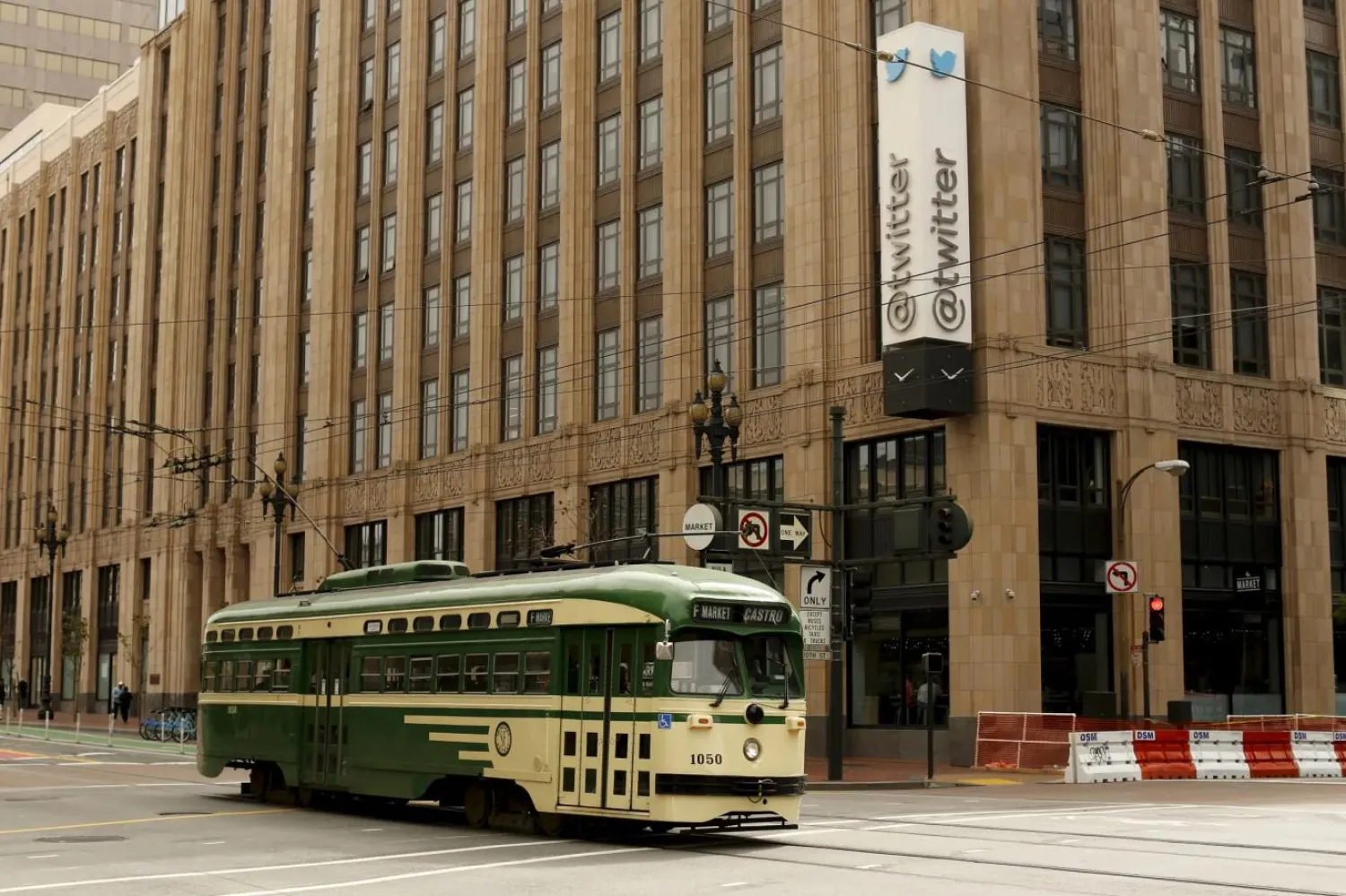 ABD'nin Kaliforniya eyaletinin San Francisco şehrindeki Twitter Genel Merkezi (Reuters)

