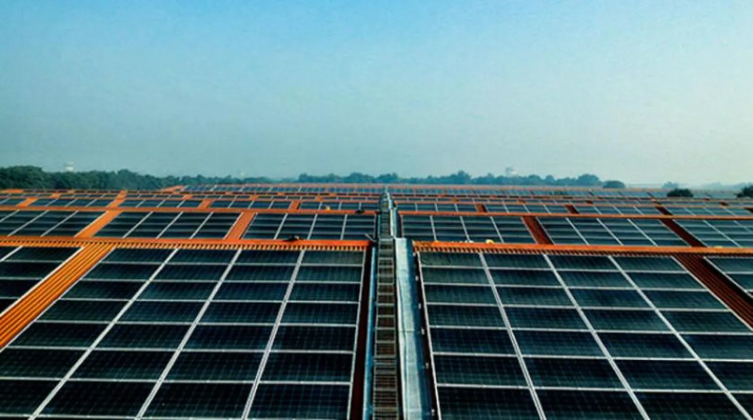 One of Tata's renewable energy projects. (Asharq Al-Awsat)