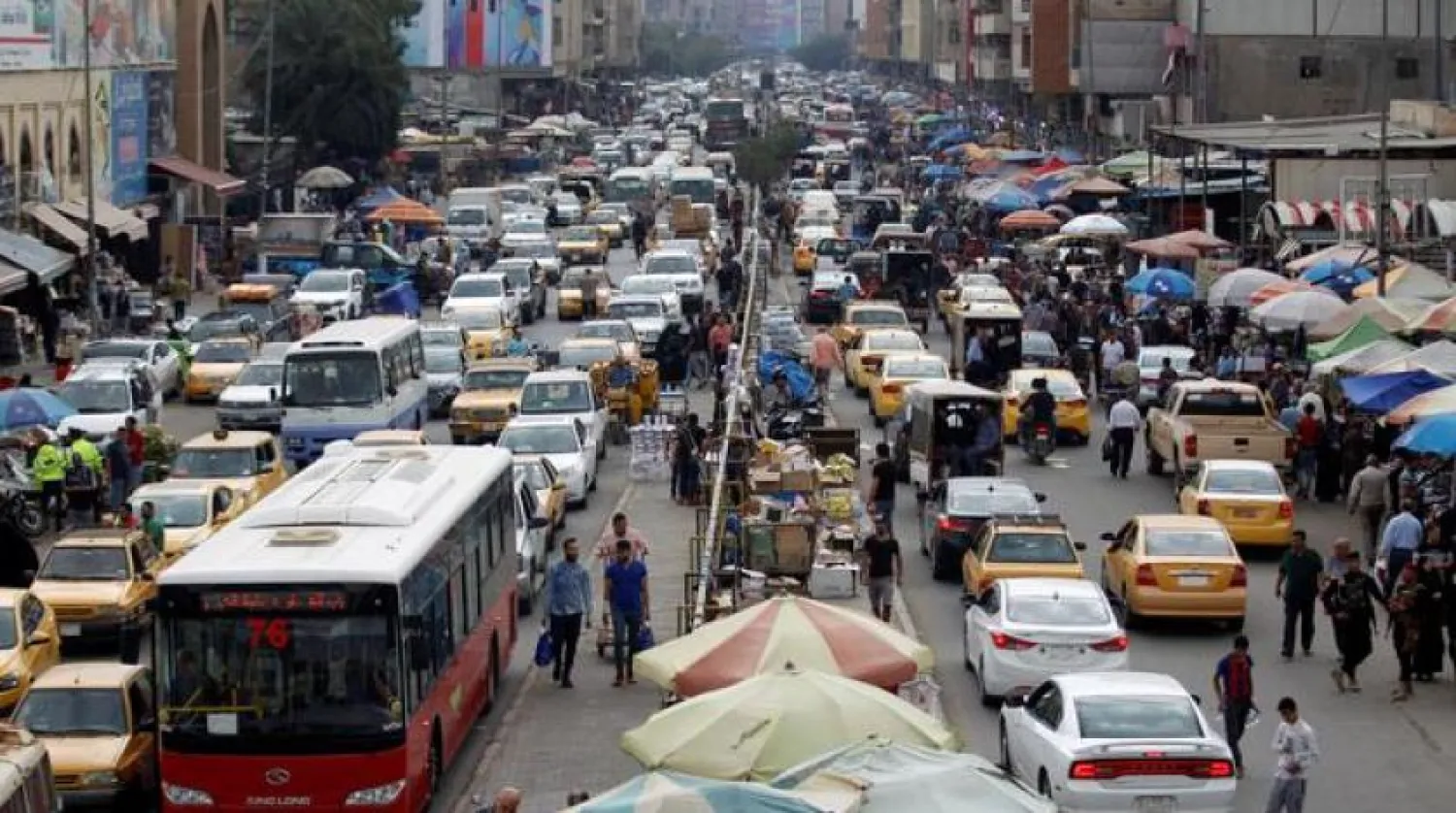 FILE: A general view of cars at the Al-Shurja Market in Baghdad, Iraq April 10, 2019. REUTERS/Khalid al-Mousily
