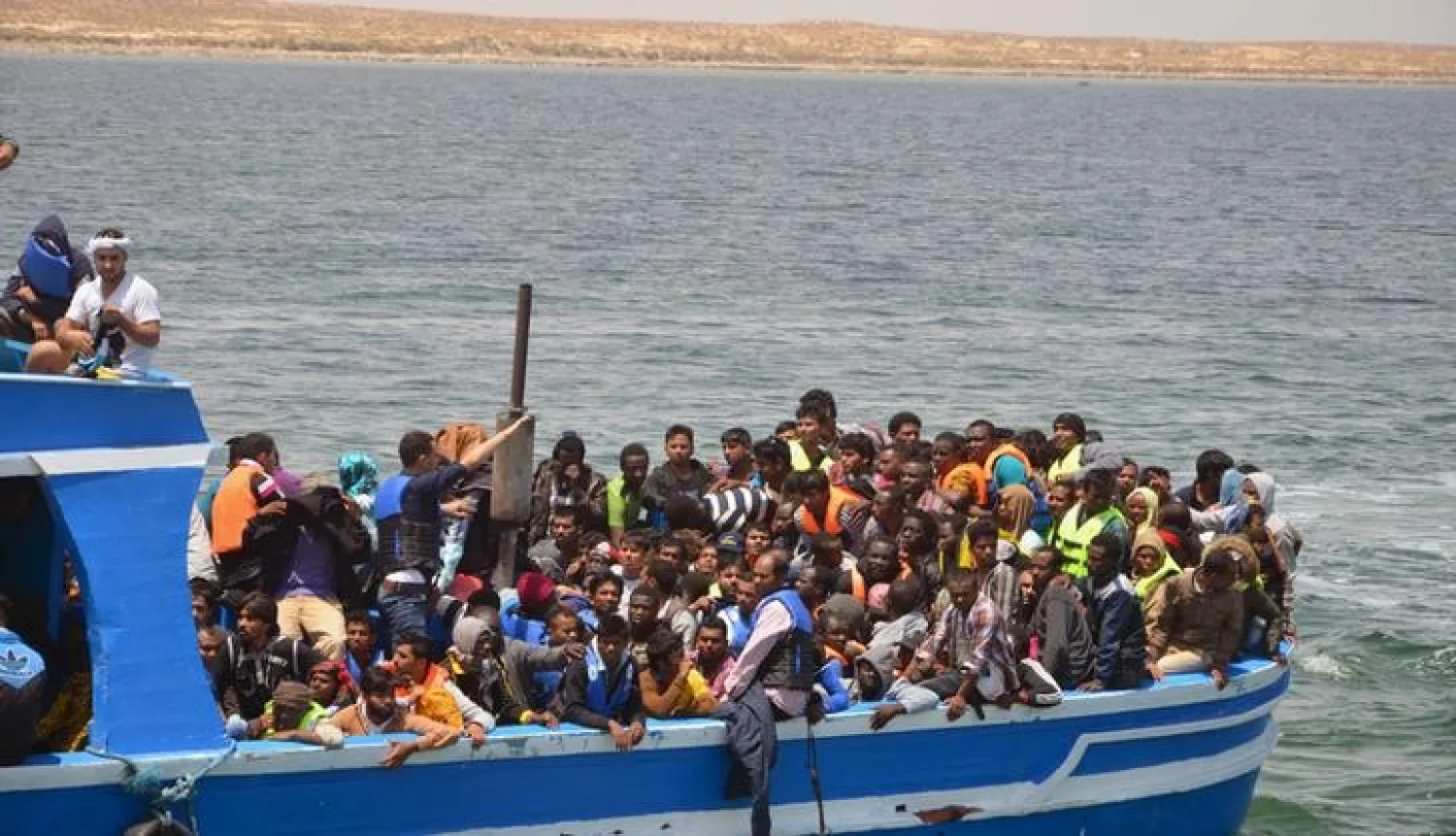 Illegal migrants are seen on a boat after being rescued by the Tunisian navy off the coast near Ben Guerdane, Tunisia (File photo: Reuters)