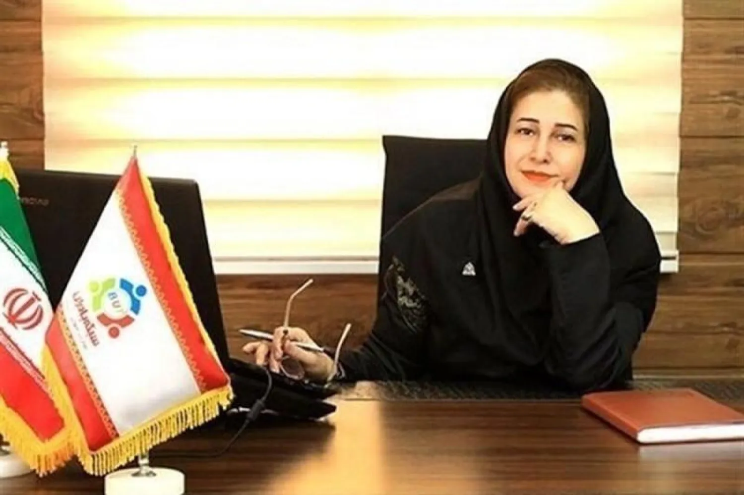 نائبة رئيس الاتحاد الإيراني لكرة القدم شهره موسوي (وسائل إعلام إيرانية)