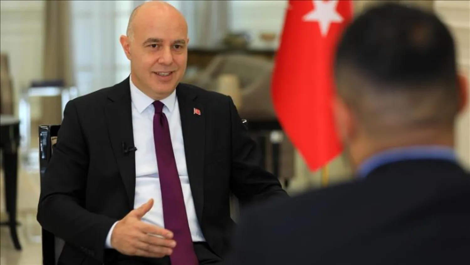 السفير التركي لدى العراق علي رضا كوناي (وكالة الأناضول)