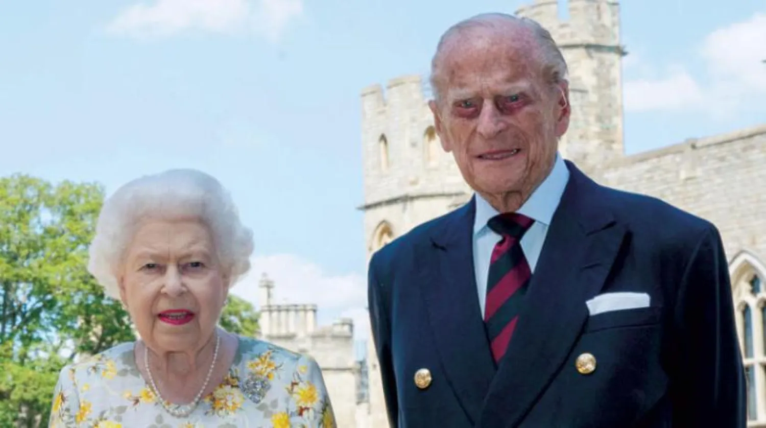 Kraliçe Elizabeth ve ölen kocası Prens Philip. (Getty)