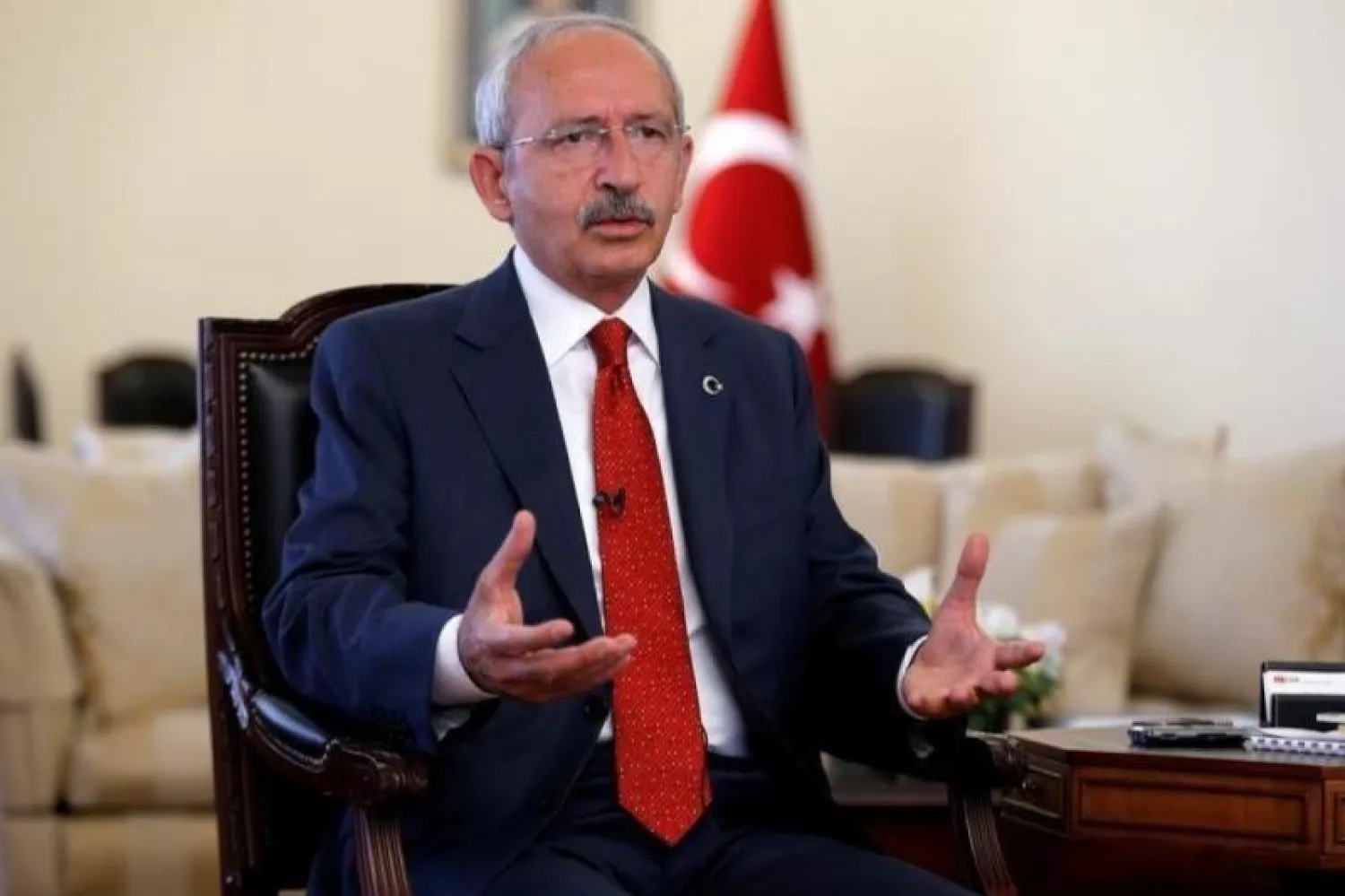 كمال كليجدار أوغلو زعيم حزب الشعب الجمهوري التركي (أرشيفية - رويترز)