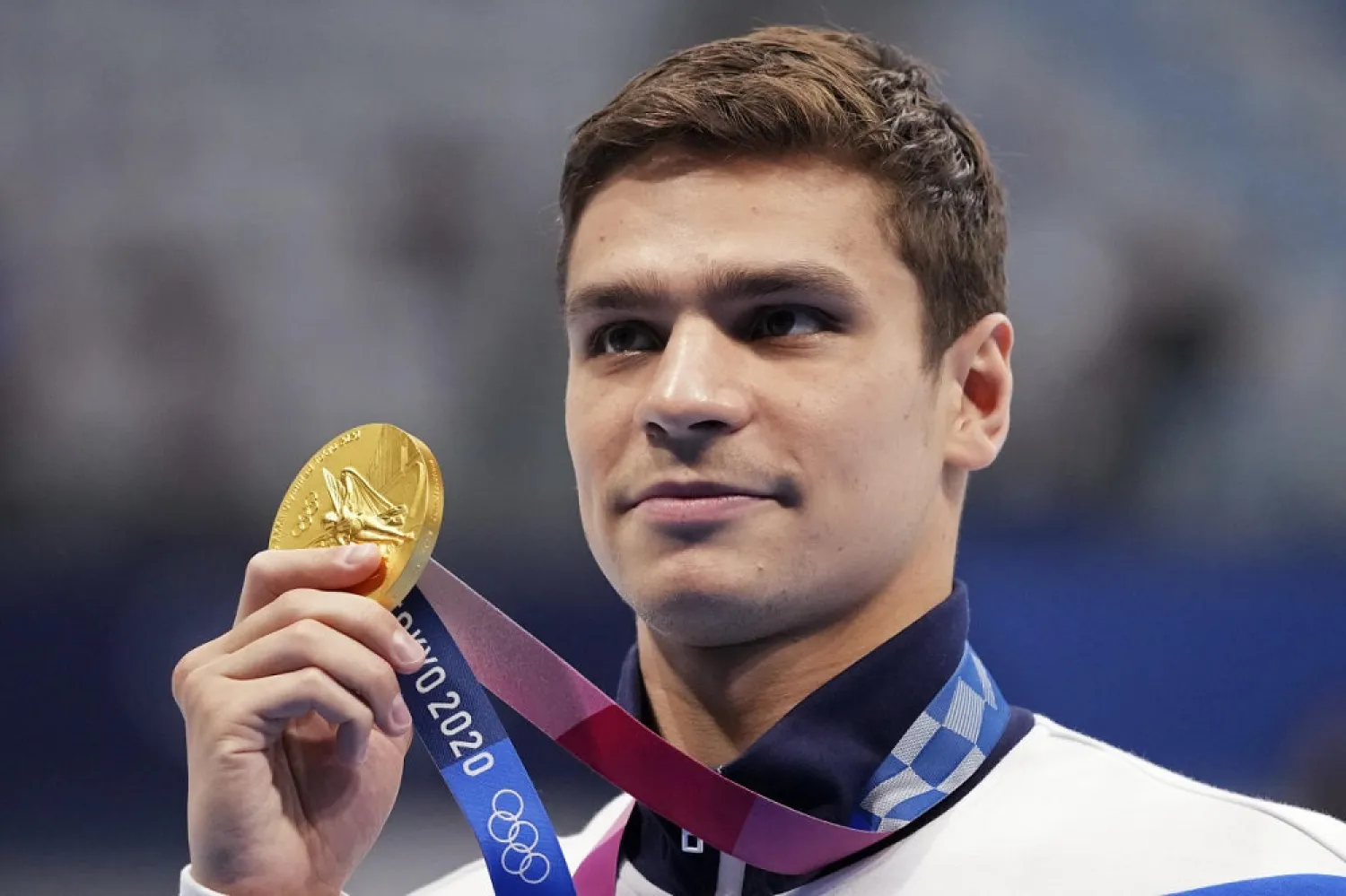Evgeny Rylov won 100m and 200m backstroke gold at last year’s Tokyo Olympics. (AP)