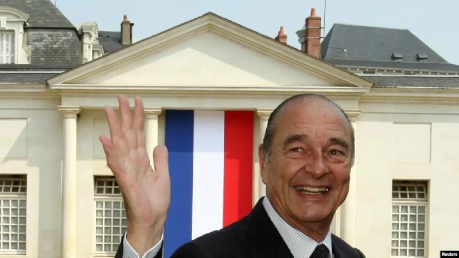 الرئيس الفرنسي الراحل جاك شيراك (رويترز)