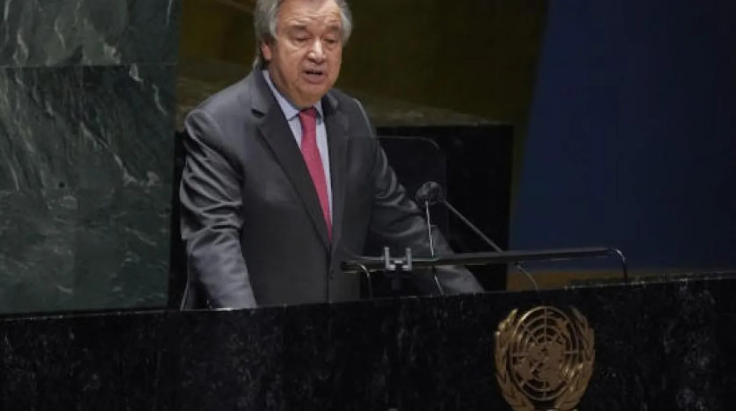 Birleşmiş Milletler Genel Sekreteri Antonio Guterres (AFP)
