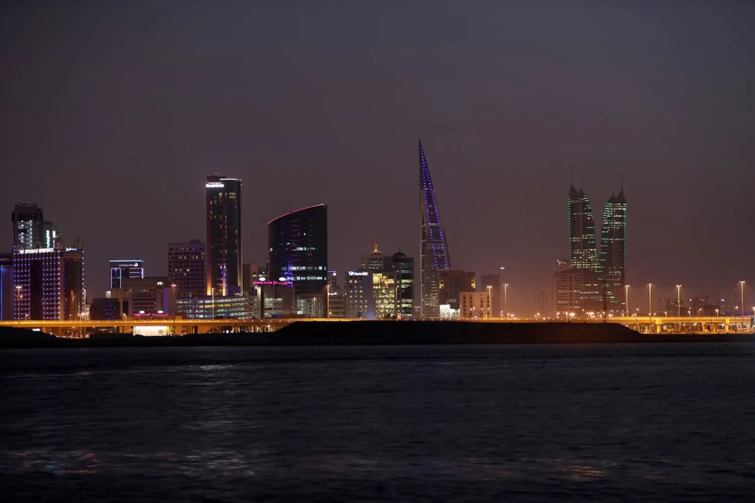 General view of Bahrain's financial district in Manama, Bahrain, June 20, 2019. Picture taken June 20, 2019. (Reuters)