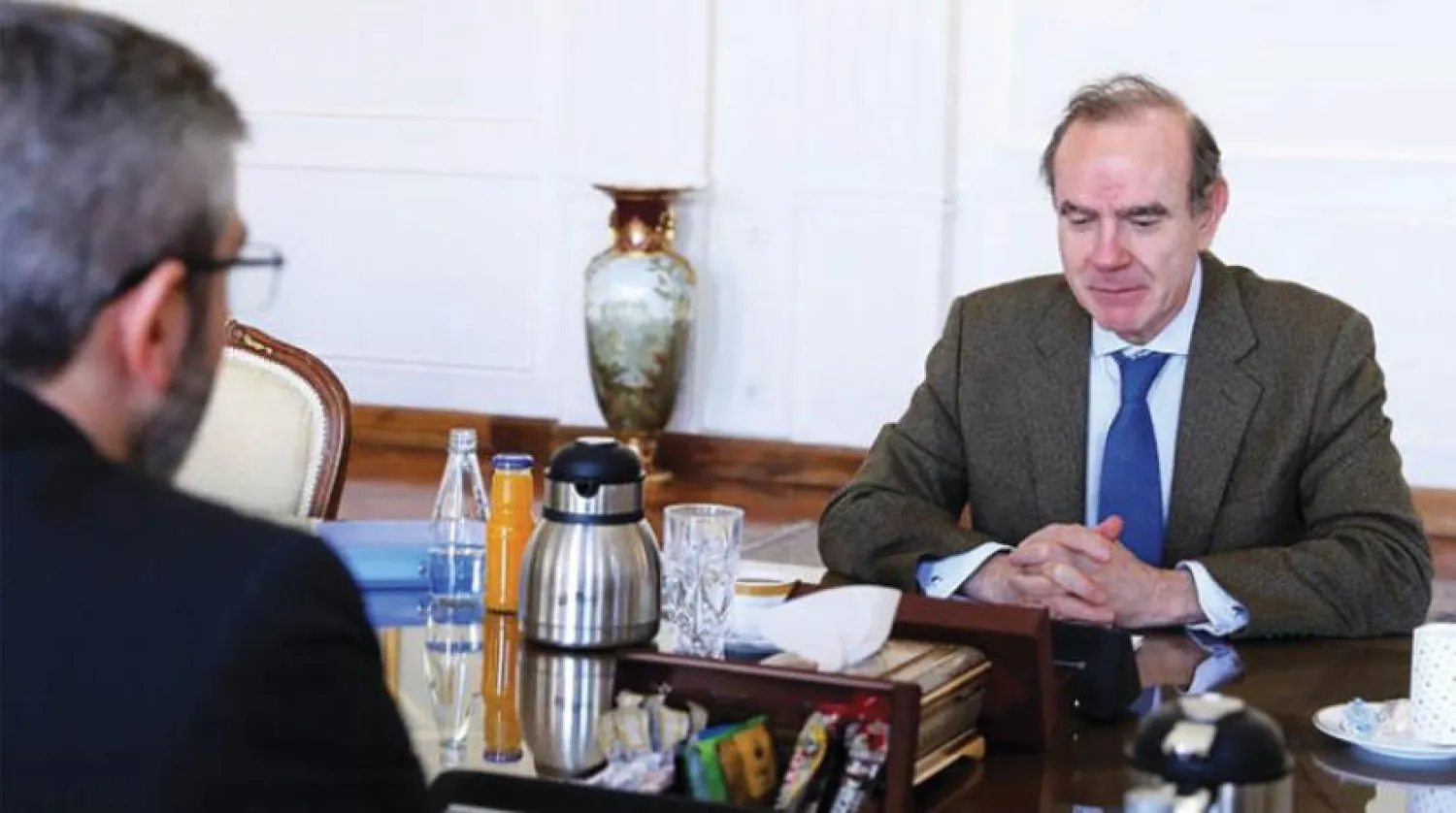 EU coordinator Director Enrique Mora (Asharq Al-Awsat)