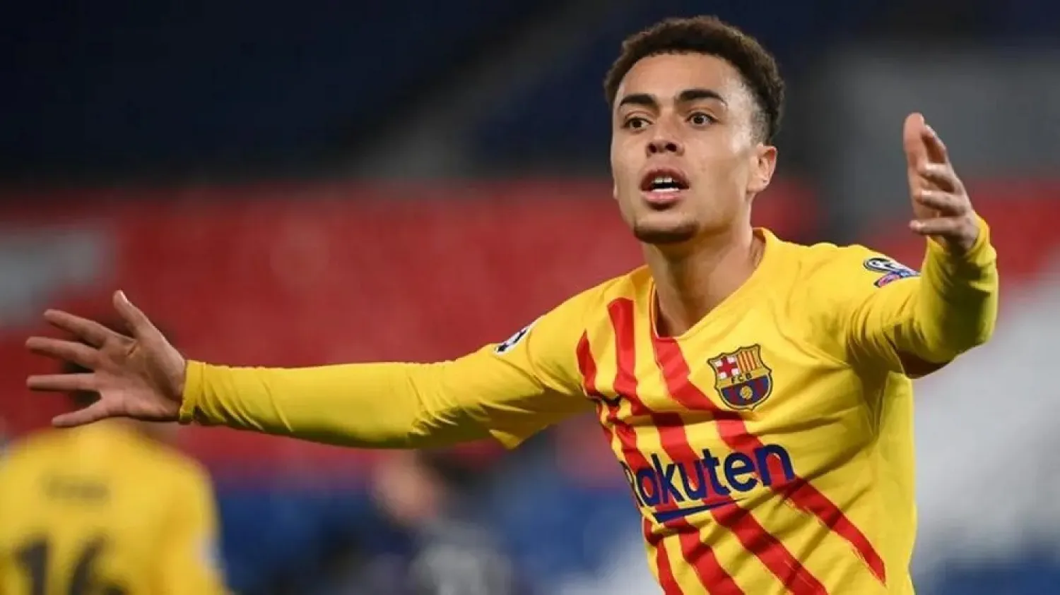 Barcelona defender Sergino Dest. (AFP)