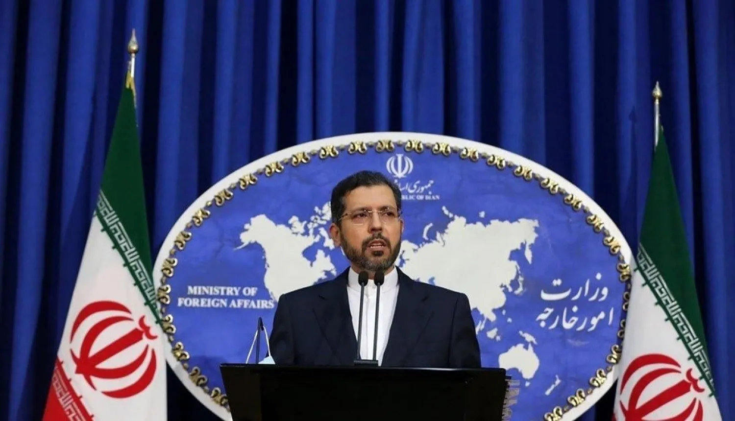 Foreign Ministry Spokesman Saeed Khatibzadeh. (Reuters)